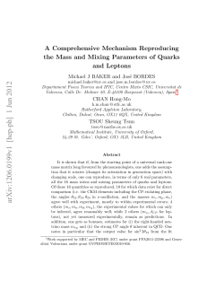 A Comprehensive Mechanism Reproducing the Mass and Mixing