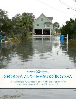 georgia and the surging sea - Surging Seas