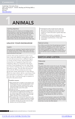 animals - Assets - Cambridge University Press