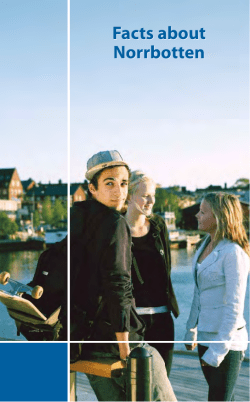 Facts about Norrbotten