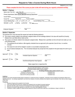 pers 916 (revised xx/xx) - Human Resources Illinois State University