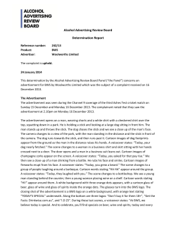 the full determination report.