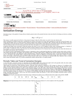 Ionization Energy - Chemwiki