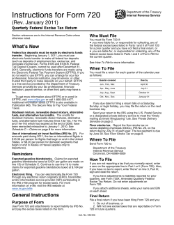 Instructions for Form 720