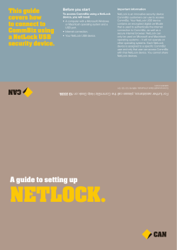 A guide to setting up