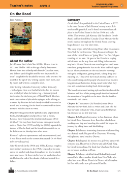 On the Road - Penguin Readers