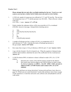 Practice Test 2 Please attempt this test only after