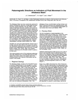 Paleomagnetic Directions as Indicators of Fluid Movement in the