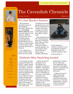 The Cavendish Chronicle - College of Saint Benedict