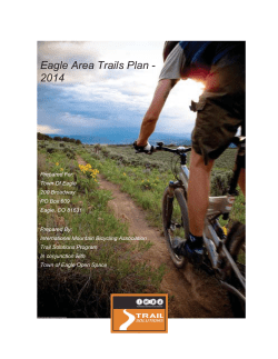 Eagle Area Trails Plan - 2014