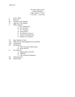 Minutes - Las Positas College