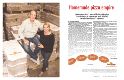 Homemade pizza empire