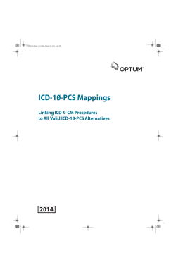 ICD-10-PCS Mappings