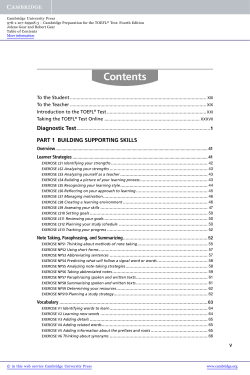 Contents - Assets - Cambridge University Press