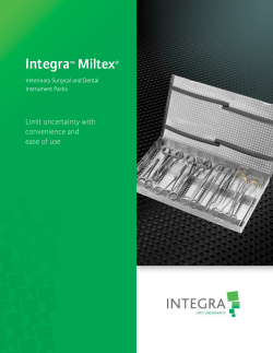 Integra&trade; Miltex - Integra LifeSciences