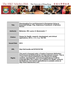 Disentangling Fun and Enjoyment in Exergames Using an