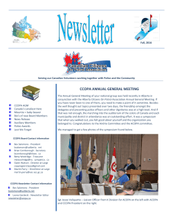 Fall-2016 - Canadian Citizens on Patrol