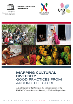 MAPPING CULTURAL DIVERSITY Good PRacticES fRom aRound