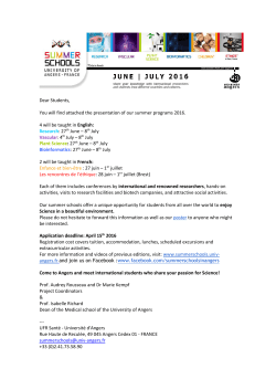 Dear Students, You will find attached the presentation of our