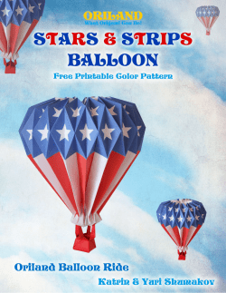 Hot Air Balloon (8-Module Envelope)