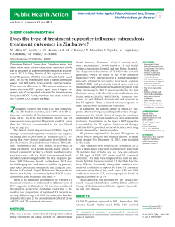 Public Health Action