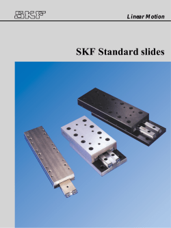 SKF Standard slides