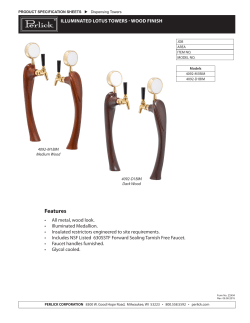 Features - Perlick Corporation
