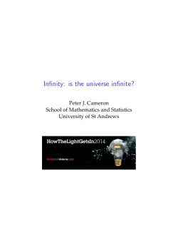 Infinity: is the universe infinite? - CIRCA