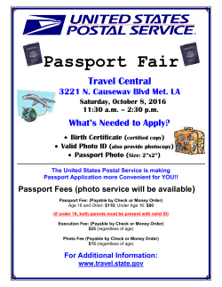 Passport Fair - Travel Central