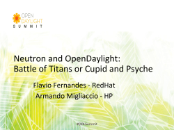 Neutron and OpenDaylight: Battle of Titans or Cupid and Psyche