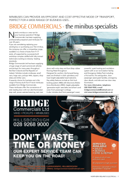 Bridge CommerCials - the minibus specialists