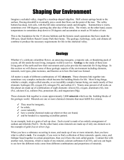 Shaping Our Environment - Santa Cruz County Parks Department