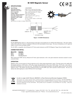 M190/MT190 - Monarch Instrument