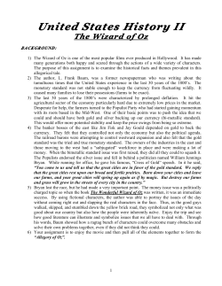 US Hst II -- Wizard of Oz