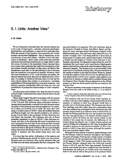 SI Units: Another View1
