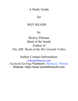 RGV ABC Book Study Guide