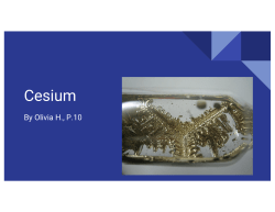 Olivia Herbst Cesium Presentation