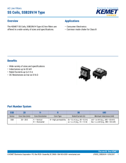 SS Coils, SSB28V/H Type