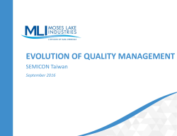 QUALITY MANAGEMENT