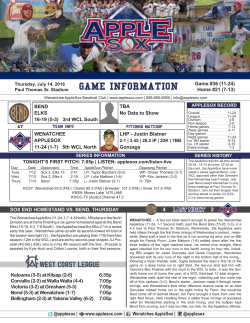 game information