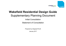 Statement of Consultation