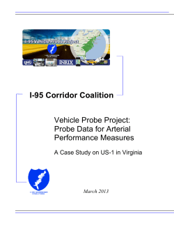 Part 1 &ndash; March 2013 (Virginia Case Study) - I