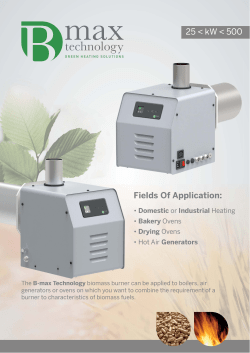 25 < kW < 500 Fields Of Application