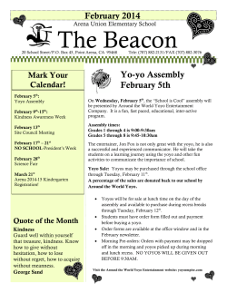 February 2014 Newsletter