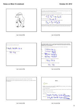 Notes on Mole-12.notebook - Scarsdale Public Schools