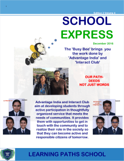 MILLENNIUM EXPRESS - Learning Paths &laquo; School