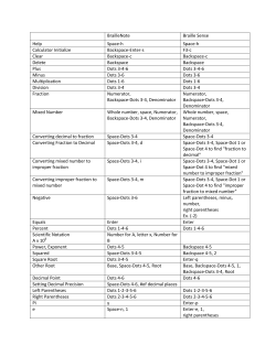 Notetaker Calculator Command Comparison