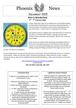 December 2015 News