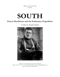 Ernest Shackleton and the Endurance Expedition
