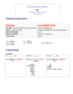 Understanding Units - Centennial College Libraries